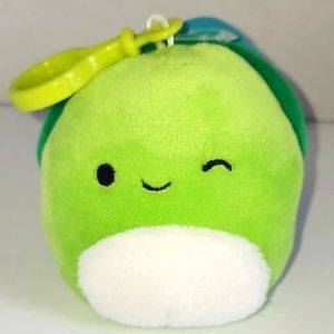 HENRY 🐢 the Green Turtle Clip Original Squishmallow by Kelly Toy ☆》NWT《☆
